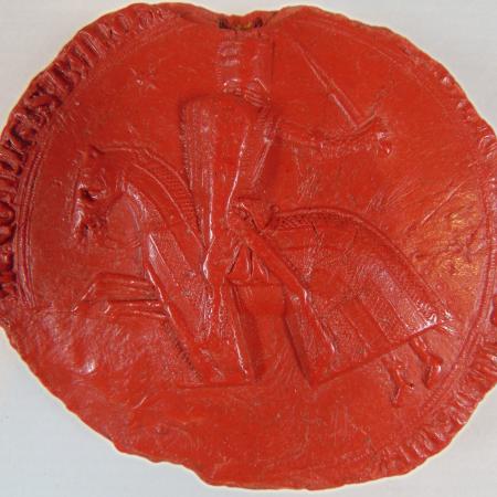 Sello menor Jaime II ACA 38 adverso