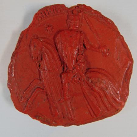 Sello menor Jaime II ACA 45 adverso