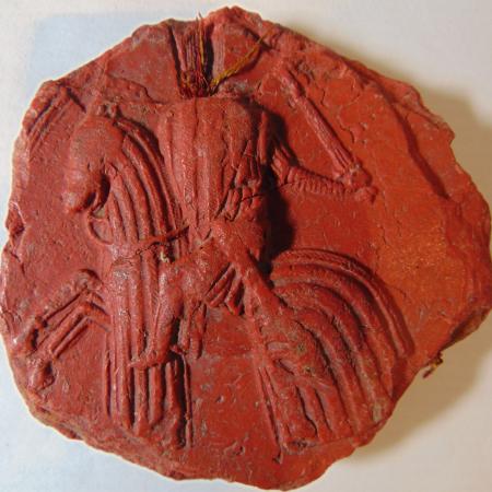 Sello menor Jaime II ACA 46 adverso