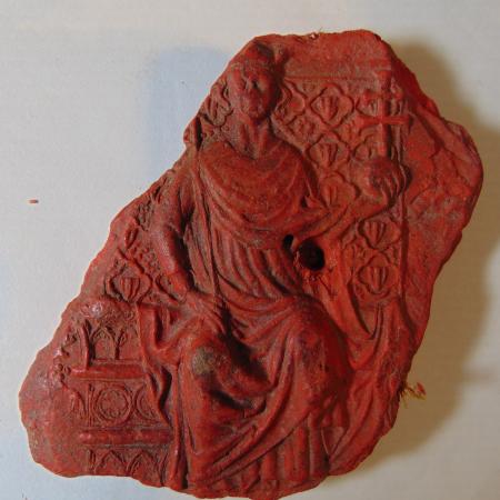 Sello mayor Jaime II ACA 50 adverso