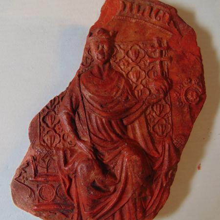 Sello mayor Jaime II ACA 53 adverso