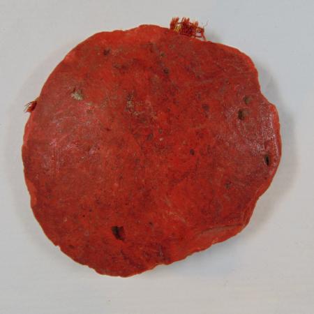 Sello menor Jaime II ACA 65 reverso