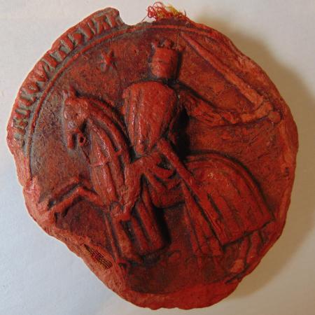 Sello menor Jaime II ACA 66 adverso