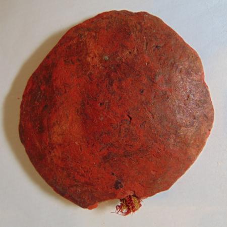 Sello menor Jaime II ACA 66 reverso