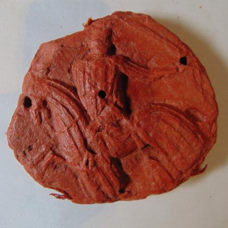 Sello menor Jaime II ACA 75 adverso